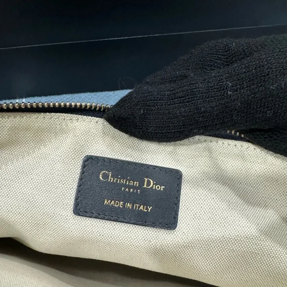 Christian Dior Saddle Cloth Clutch Bag - Picture 7 of 10